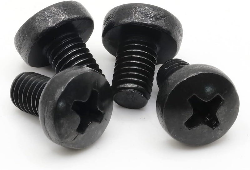 ReplacementScrews Rear License Plate Screws Compatible with Tesla Model 3 (M3) - Stainless Steel - Black Oxide - Medium Length (Pack of 4) - Image 5